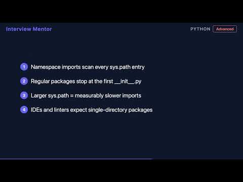 Namespace vs Regular Packages | Python Advanced