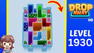 Drop Away Level 1930 Solution Walkthrough