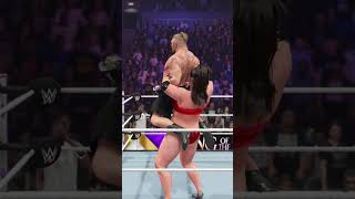 WWE Raw Today 😮 Crazy Moment! #shorts #brocklesnar #wwe #wwe2k25 #wweraw