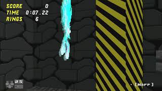 SRB2 2.2.8 Egg Rock 1 Speedrun (shadow) 1:13.62