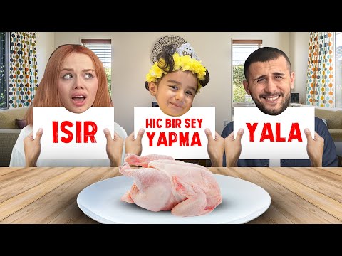 ISIR YALA veya HİÇBİR ŞEY YAPMA CHALLENGE !? *iğrenç  @GamzeKarta