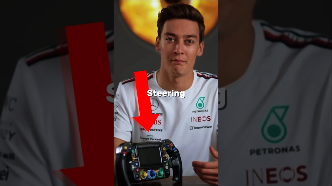 Why does an F1 steering wheel look so crazy? 