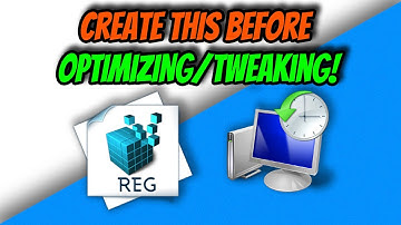 Why You MUST Create a Restore Point Before Tweaking Windows | Full Guide (System + Registry Backup)