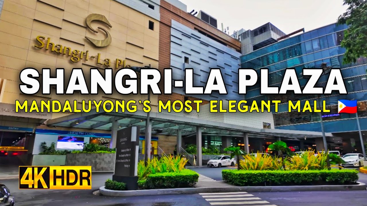 [4K HDR] EDSA Shangri-La Plaza Mall Walking Tour 2025 | Luxury Shopping In Mandaluyong | Philippines
