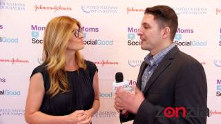 Connie Britton at the Moms + Social Change Relay