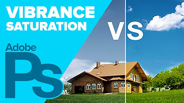 Vibrance VS Saturation in Photoshop