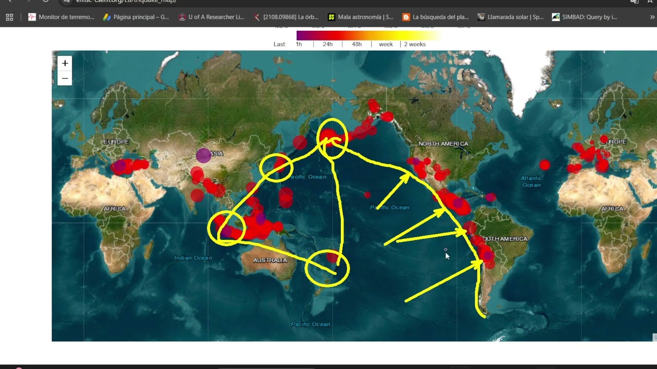 TERREMOTO EEUU CENTRO AMÉRICA COMIENZA POTENTE LA ENERGÍA PUEDE AUMENTAR PREPÁRENSE