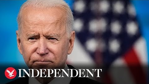 Watch again: Joe Biden speaks about Covid vaccine effort
