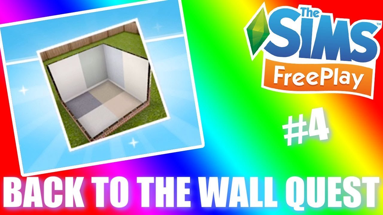 Sims Freeplay | Back to the Wall Quest Walkthrough #4 - YouTube