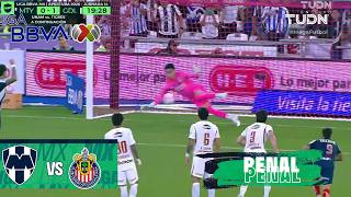 Rangel saves the penalty! | Monterrey vs Chivas | Liga MX - Matchday 14 Apertura 2026 | TUDN