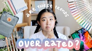are these studytube trends overhyped 🍵 my hot takes on ipad pros, kankens, mildliners + more