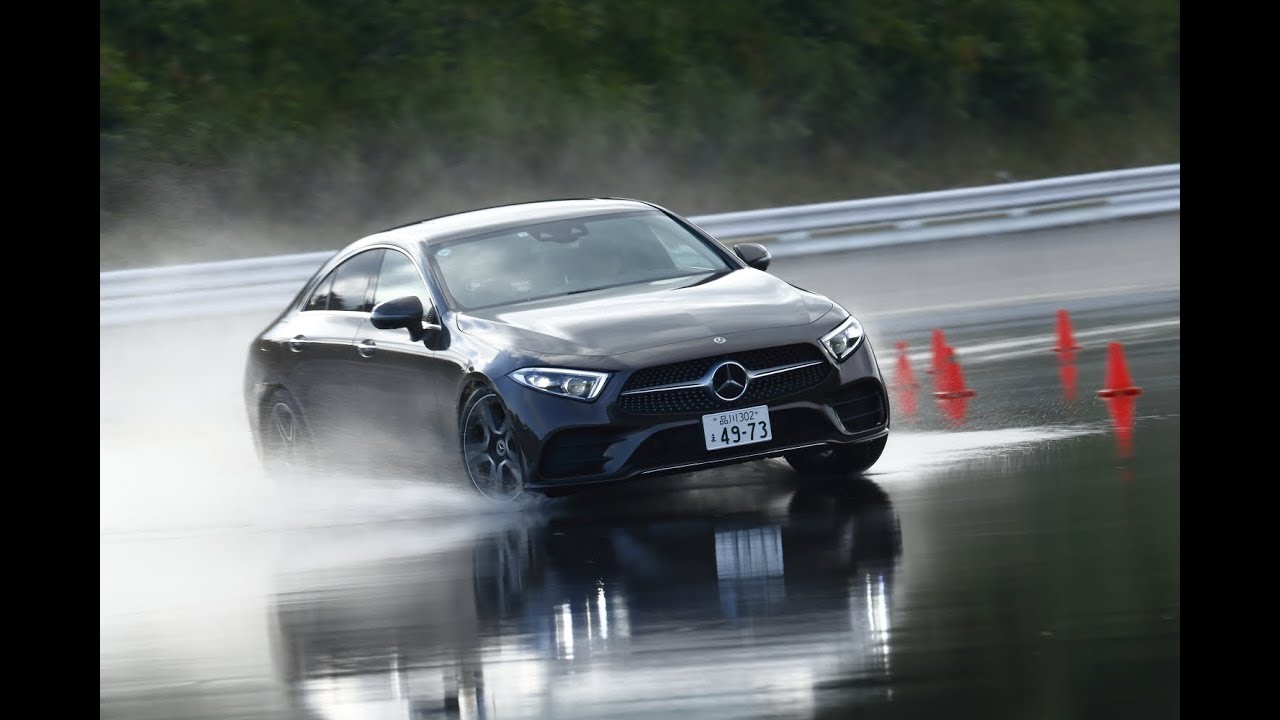 【DST】メルセデス・ベンツ CLS 450 4マチック スポーツ vs アウディ A7スポーツバック 1st エディション（ウェット旋回ブレーキ編）【DST♯125-05】