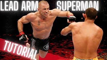 How To Throw The GSP Lead Arm Superman Punch