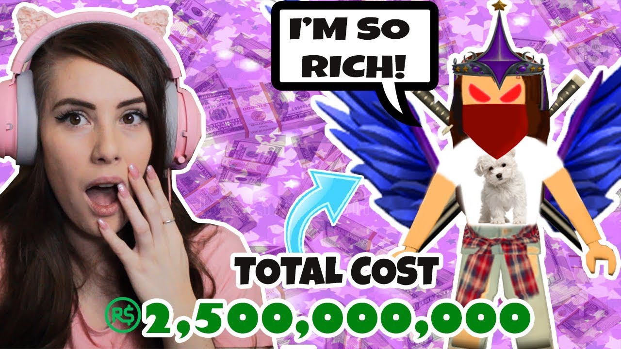 The Most Expensive Avatar In Roblox Youtube - avatar roblox m