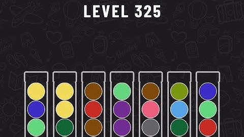 Ball Sort Puzzle Level 325 #ballsortpuzzle #ballsortpuzzlegameplay #puzzlegame #mobilegames