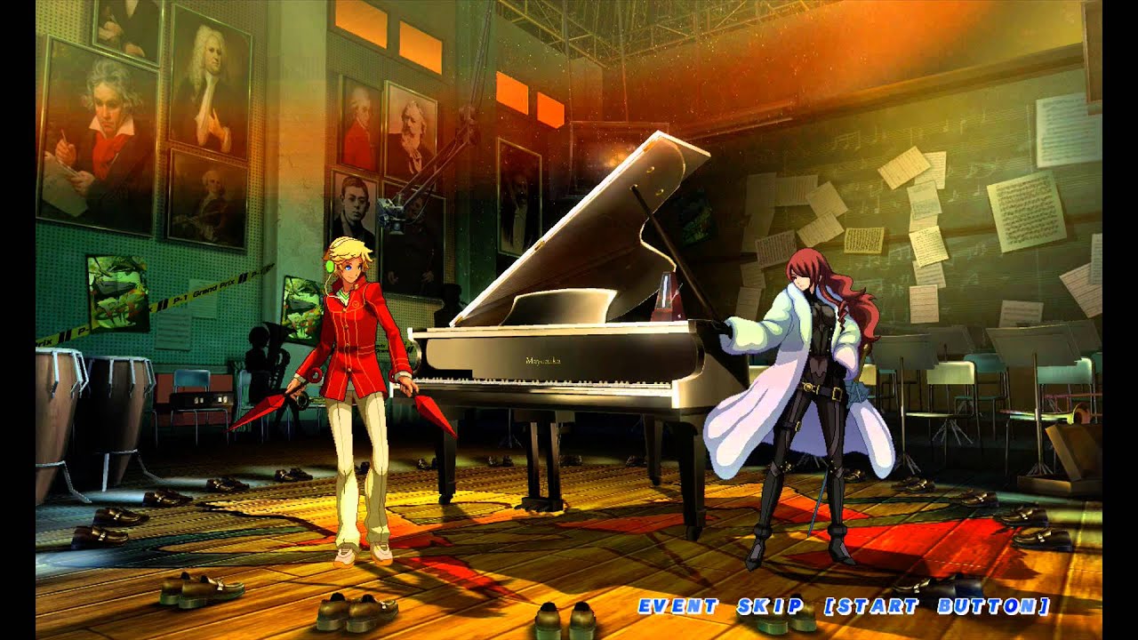 Persona 4 Arena Arcade Mode With Yosuke Hanamura