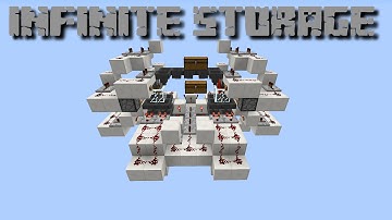 Minecraft: Octuple speed Infinite storage