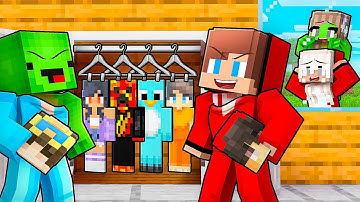 JJ and Mikey Can Shapeshift Into POPULAR YOUTUBERS To PRANK Family in Minecraft - Maizen
