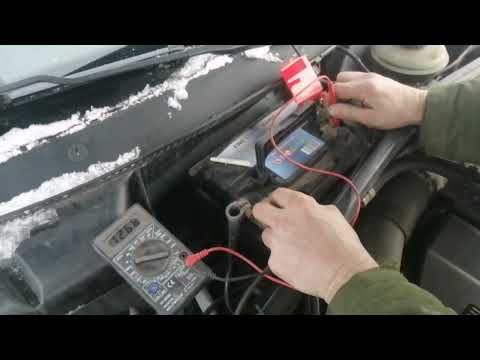 Как Проверить Аккумулятор мультиметром,How to check the battery with a multimeter.