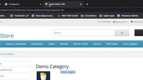 How to Create Categories & Sub-Categories in OpenCart 3 in Hindi