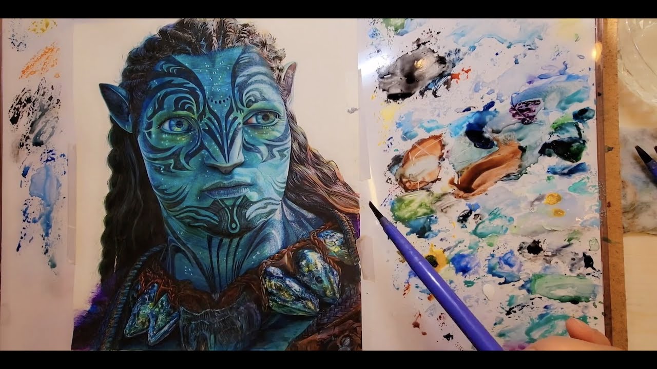 Drawing Avatar 2 : The Way of Water / Tonowari - YouTube