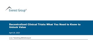 On-demand Webinar | Decentralized Clinical Trials: What You Need to Know to Unlock Value
