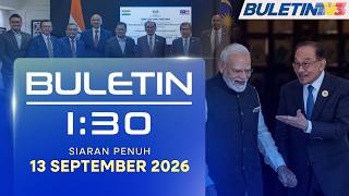PM Adakan Pertemuan Strategik Bersama Syarikat Utama India | Buletin 1.30, 13 September 2026