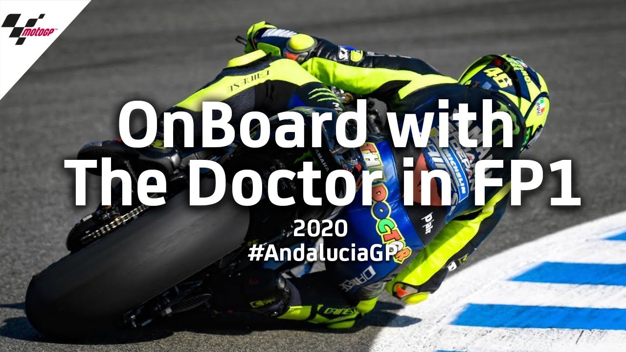 OnBoard with The Doctor in FP1 #AndaluciaGP 2020