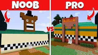 Aphmau Crew Builds FIVE NIGHTS AT FREDDY'S Pizzeria | NOOB vs PRO