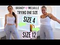 Trying "One Size Fits All" Brandy Melville On TWO BODY SHAPES! | Krazyrayray