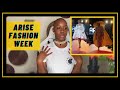 Revue du dfil de mode les marques nigrianes  la fashion week arise 2020  mikara reid