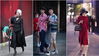 [抖音 - Douyin]Khi các Tiktoker xuống phố đi bộ👣|| Street Fashion #2