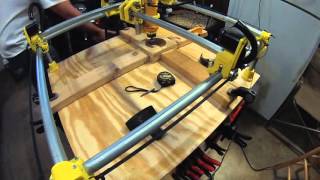 Duff's MPCNC: Threaded wooden container, failure #2