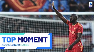 Lukaku’s debut at the Olimpico | Top Moment | Roma-Milan | Serie A TIM 2023\/24