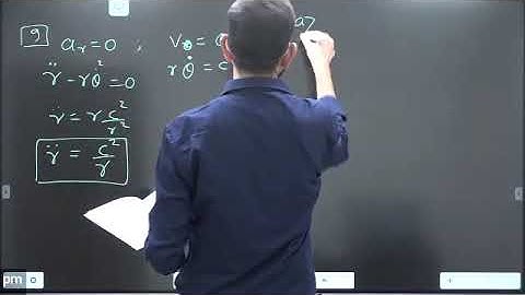 Lec-13 Mechanics For IIT JAM JEST TIFR AND CUET