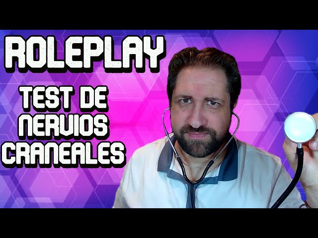 ASMR Roleplay - 👨‍⚕️Cranial Nerve Test👨‍⚕️