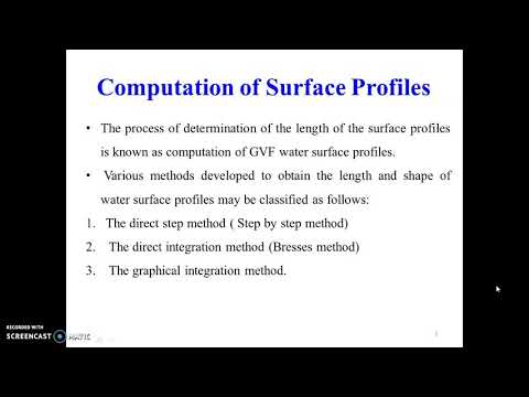 Computation of Surface