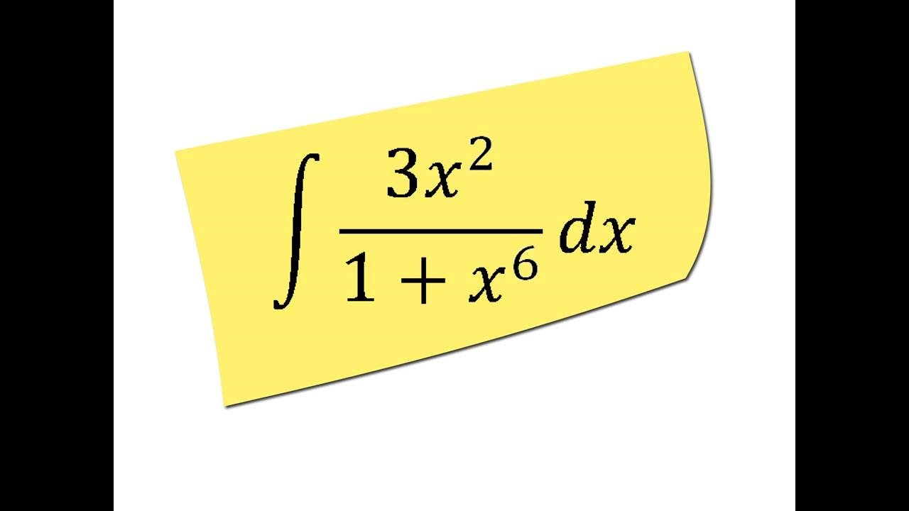 Integral Of 3x 2 1 x 6 YouTube integral-of-3x-2-1-x-6-youtube