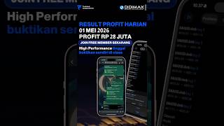 RESULT PROFIT HARI INI 01 MEI 2026. PROFIT | RP 28 JUTA #xauusd #didimax #didimaxofficial