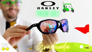 Gafas Oakley para golf graduadas||  Oakley Plazma con PRIZM golf || centro óptico Las Artes