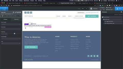 Pricing Table with Price Switcher in Oxygen