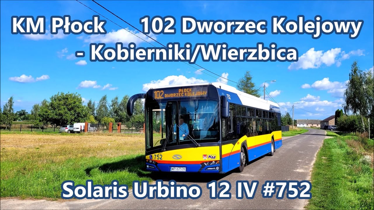KM Płock - linia 102, Solaris Urbino 12 IV 