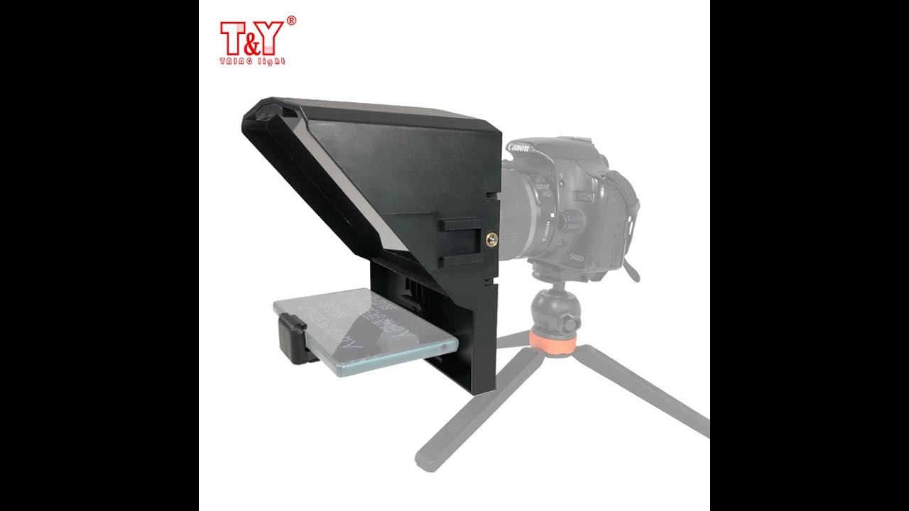Installation instruction for Mini teleprompter TY-MT1