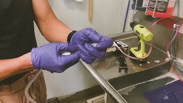 Tutorial on installing Betco 2 sink dispenser