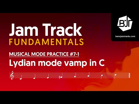 C Lydian mode