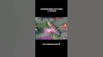 Jawhead insane damage. Target lock Gord #mobilelegends #funnymobilelegend #mlbb #jawheadgameplay