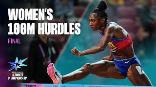 Masai Russell is unbreakable over 100m hurdles in Budapest | World Athletics Ultimate Championship