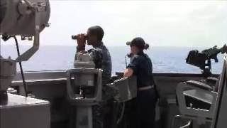 USS Kidd Sailors Keep Watch During MH370 Search