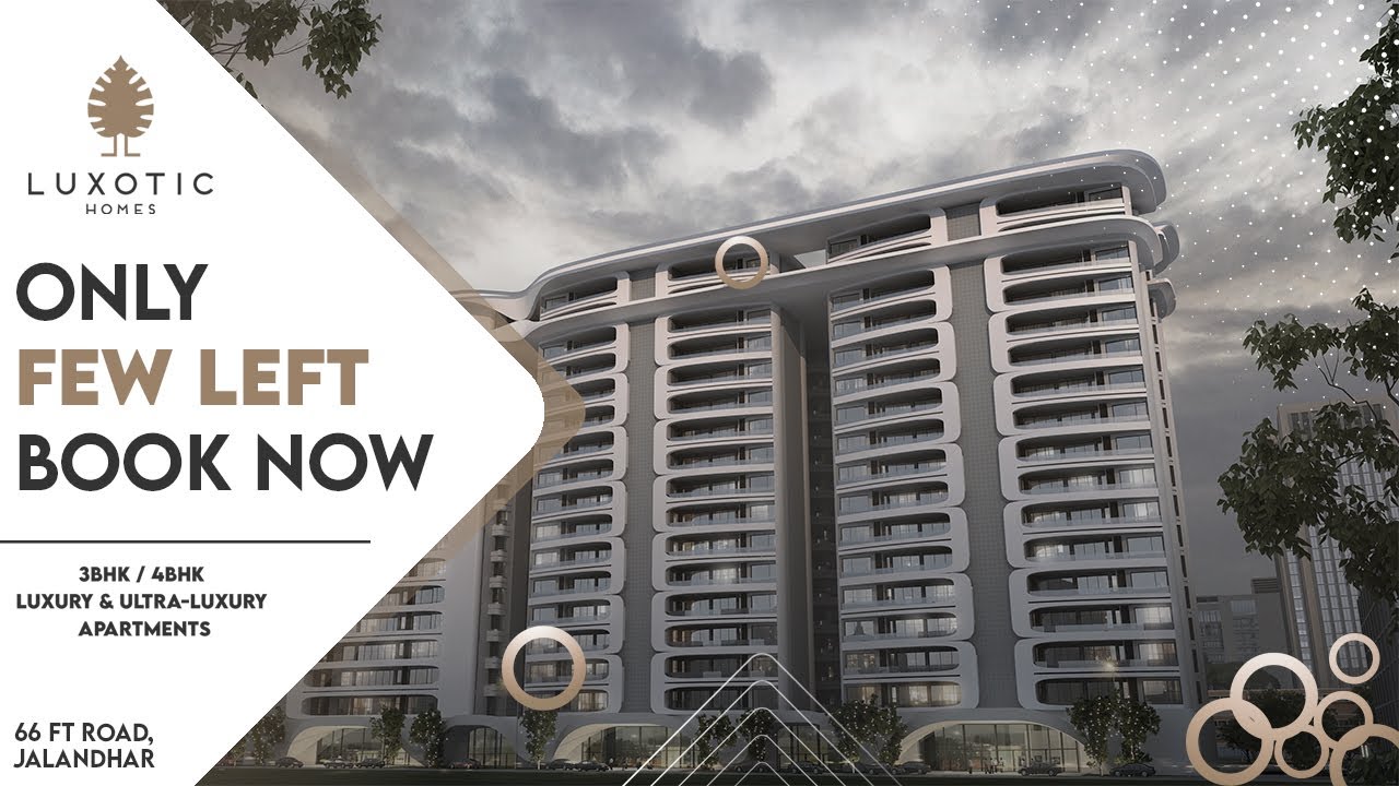 Mesmerizing 3BHK/4BHK Luxury flats with high class interiors