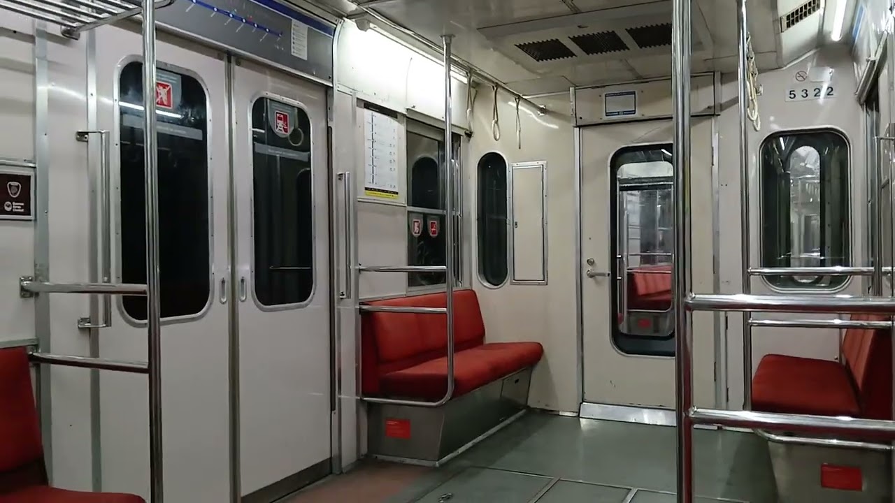 Linea C subte de Buenos Aires - Viaje en un Nagoya. Tramo Lavalle-D.Norte